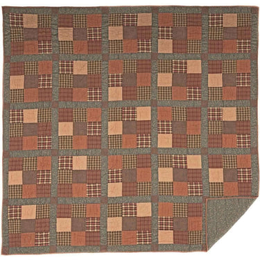 Crosswoods King Quilt 105Wx95L VHC Brands - The Fox Decor
